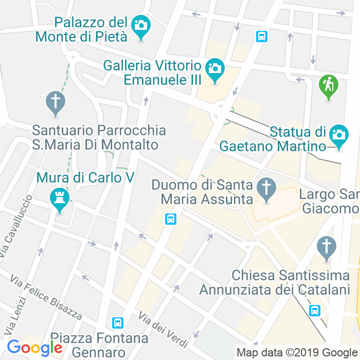 CAP di Via Oratorio San Francesco a Messina