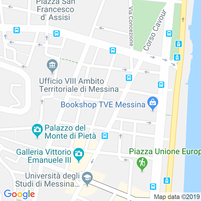 CAP di Via Romagnosi a Messina