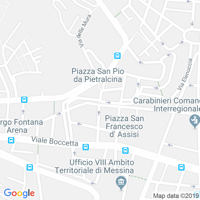 CAP di Via San Giovanni Decollato a Messina