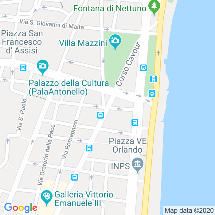 CAP di Via Santa Maria La Porta a Messina