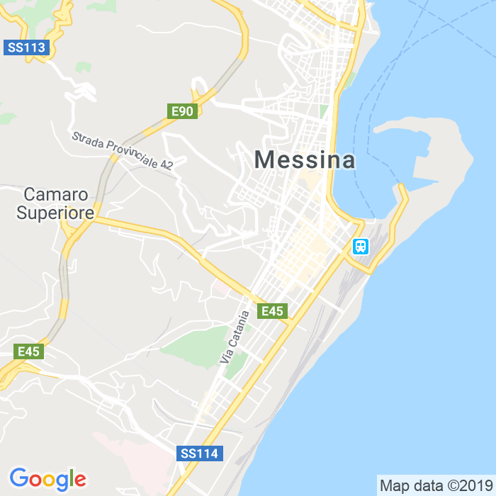 CAP di Piazza Francesco Trombetta a Messina