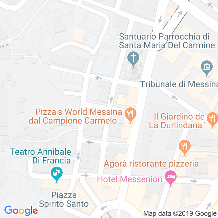 CAP di Via Maffei a Messina