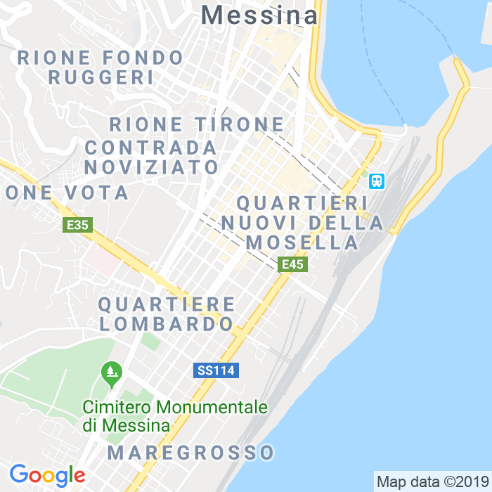 CAP di Viale San Martino a Messina