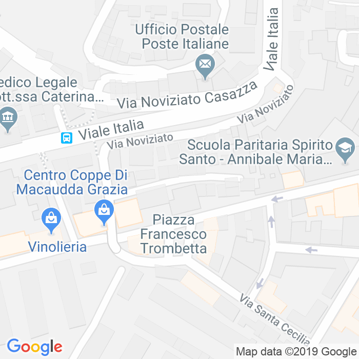 CAP di Vico Orto Gemelli a Messina