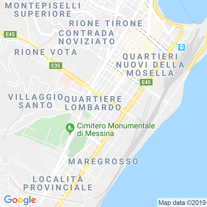 CAP di Via San Euticchio a Messina