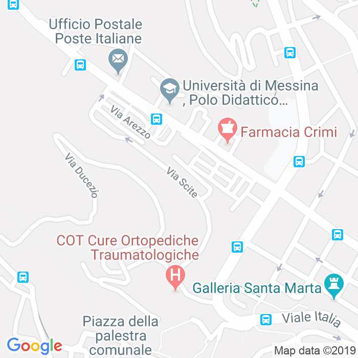 CAP di Via Scite a Messina
