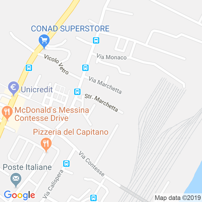 CAP di Via Vicinale Marchetta a Messina