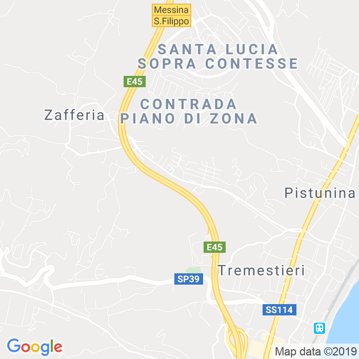CAP di Via Comunale a Messina