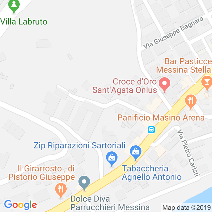 CAP di Via Sant'Agata a Messina