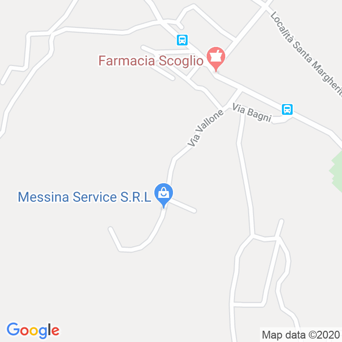 CAP di Via Vallone Dei Medici a Messina