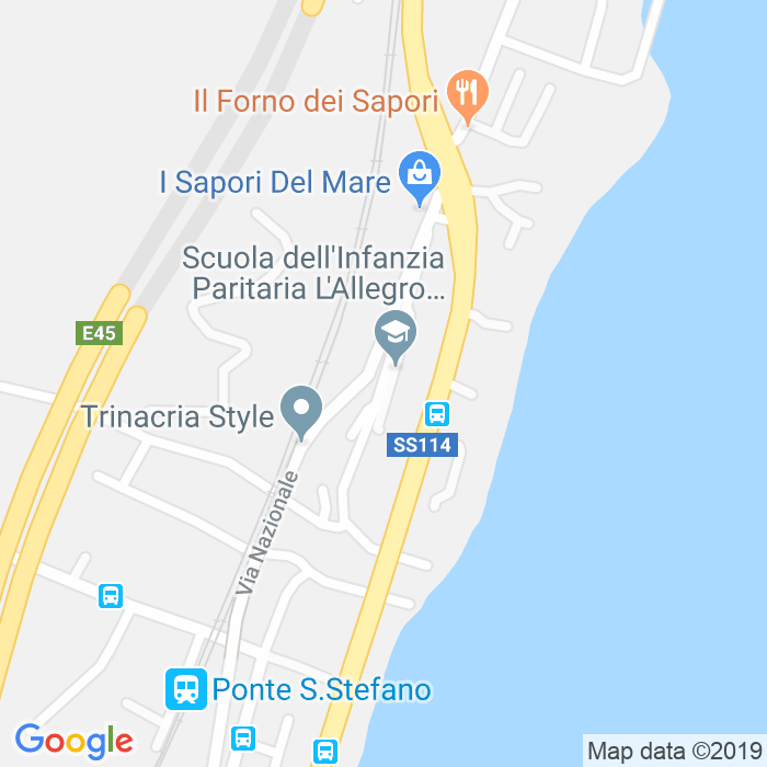 CAP di Via Bonifacio a Messina