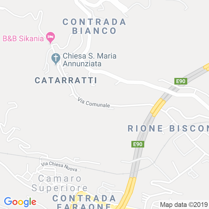 CAP di Vico Iv A Via Comunale a Messina
