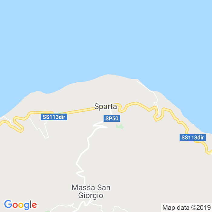 CAP di Contrada Sparta a Messina