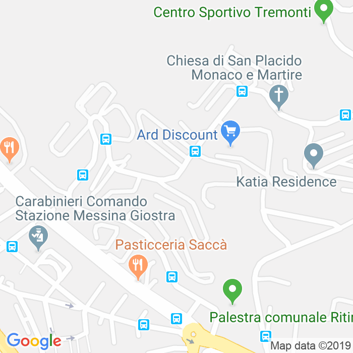 CAP di Via San Jachiddu a Messina
