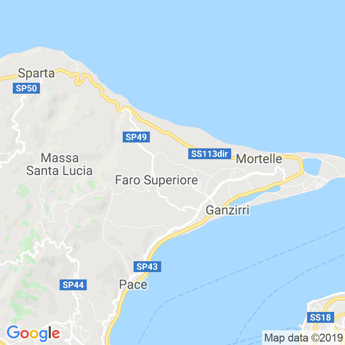 CAP di Contrada Quattro Fave a Messina