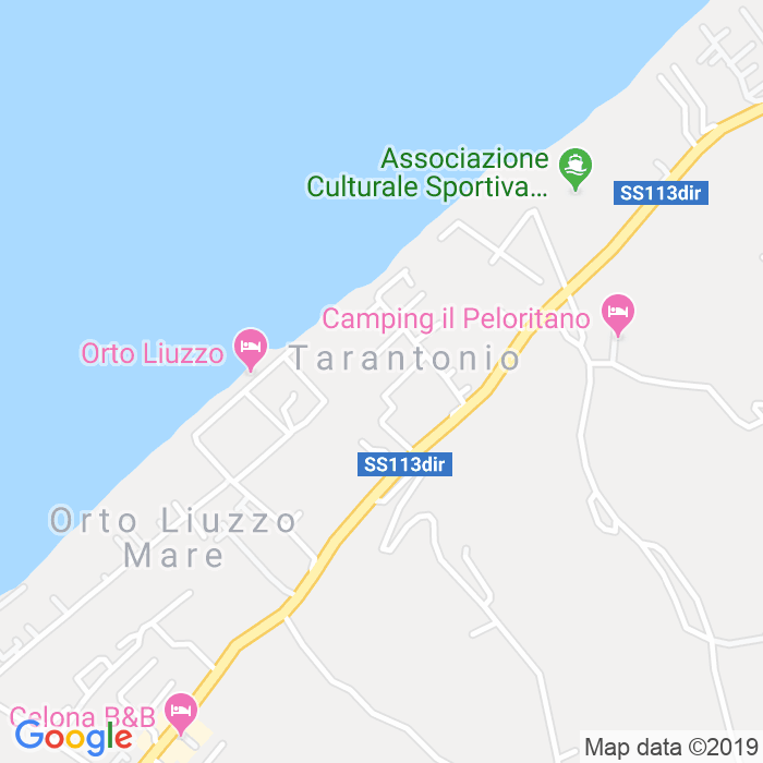 CAP di Contrada Tarantonio a Messina
