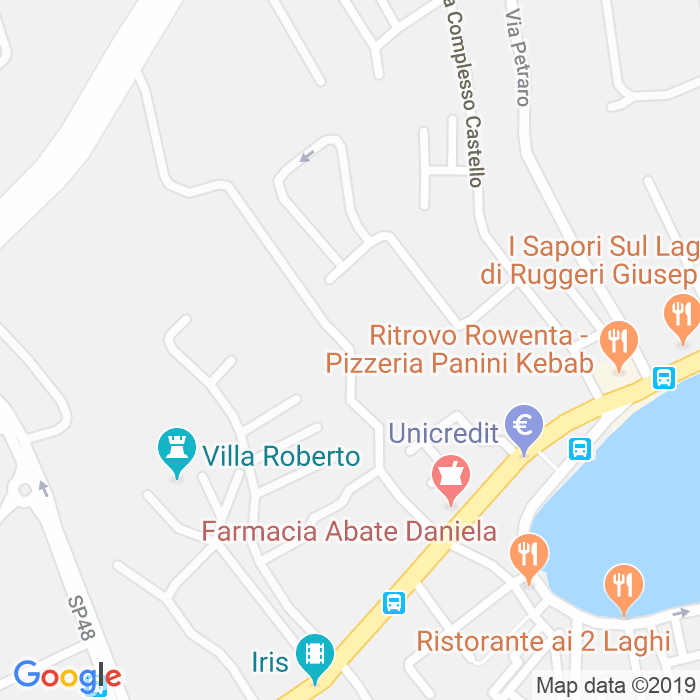 CAP di Via Francesco Denaro a Messina