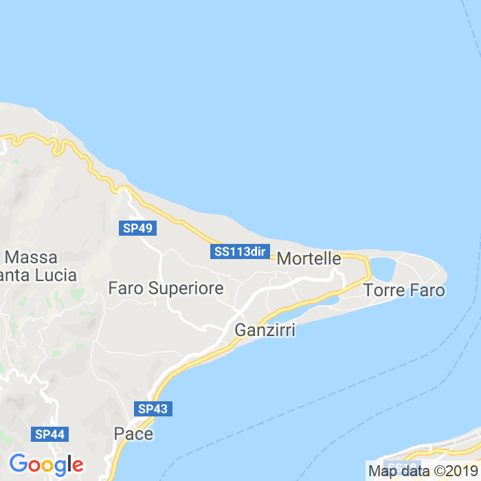 CAP di Torrente Basso a Messina