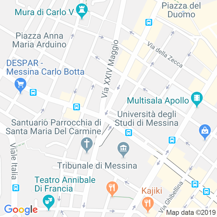 CAP di Salita Fontana a Messina