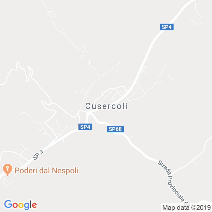 CAP di Cusercoli a Civitella Di Romagna