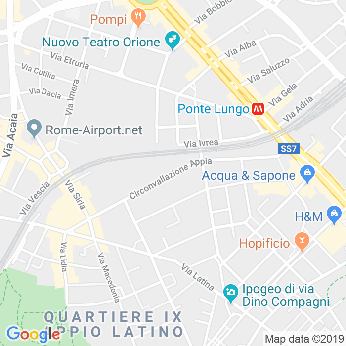 CAP di Circonvallazione Appia a Roma