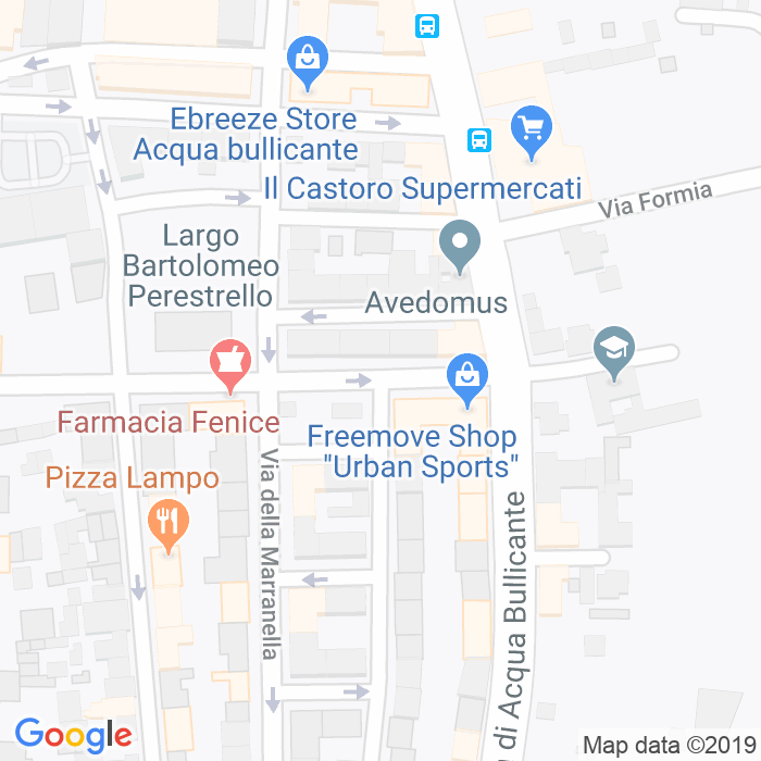 CAP di Largo Bartolomeo Perestrello a Roma