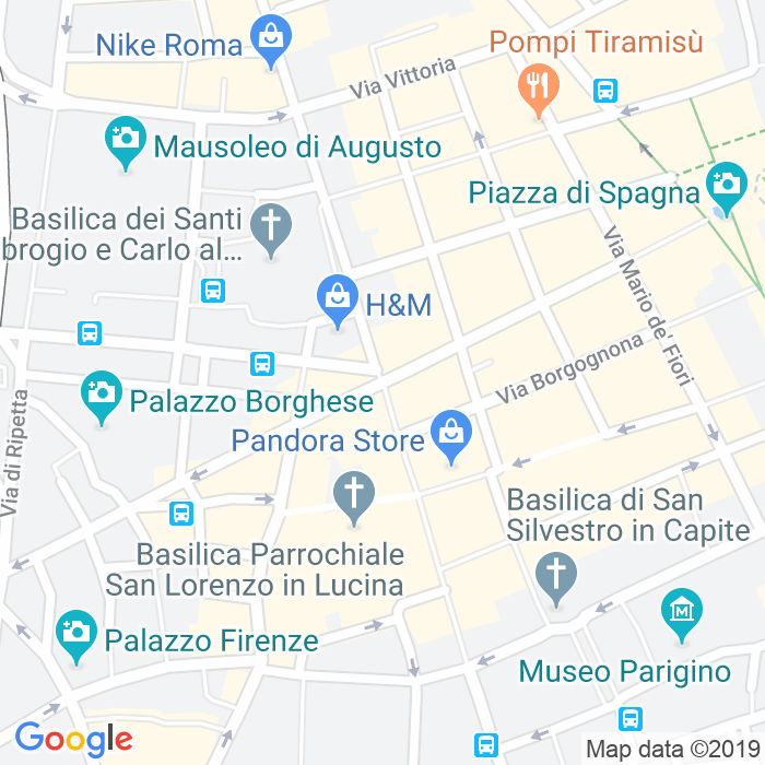 CAP di Largo Carlo Goldoni a Roma