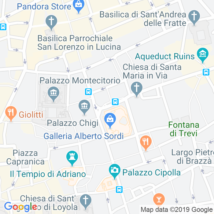 CAP di Largo Chigi a Roma