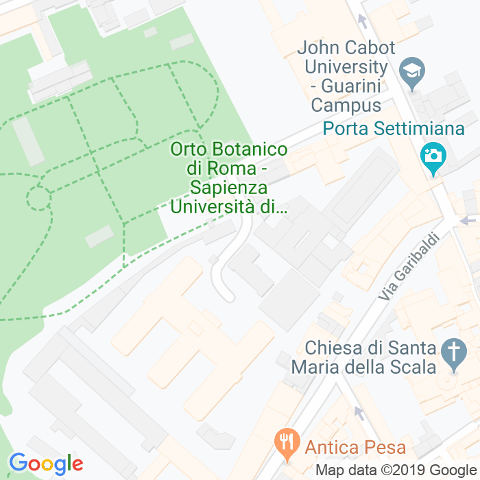 CAP di Largo Cristina Di Svezia a Roma