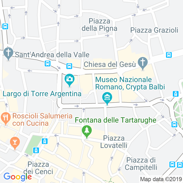 CAP di Largo De Ginnasi a Roma