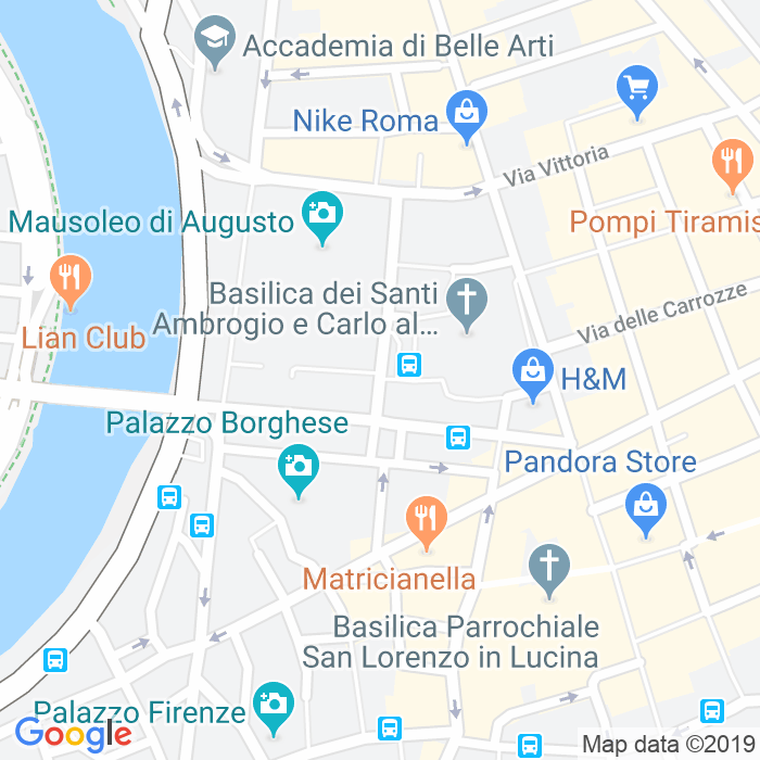 CAP di Largo Degli Schiavoni a Roma