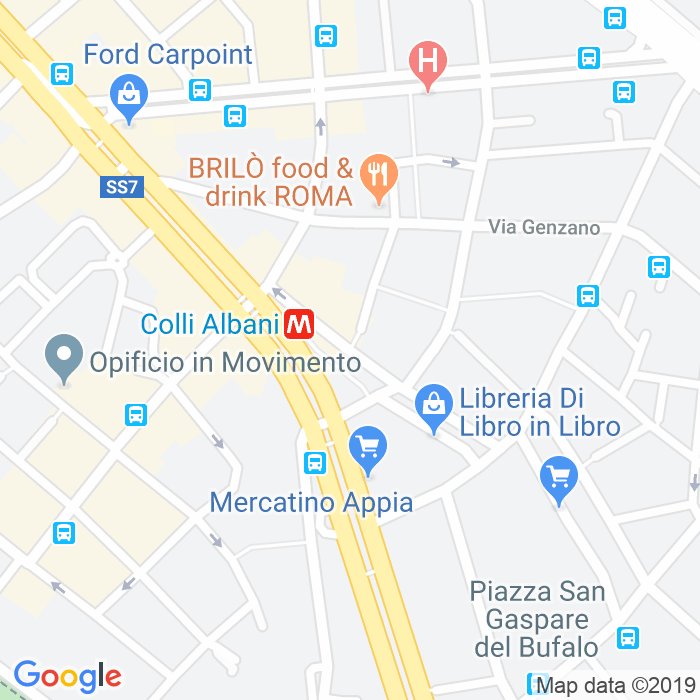 CAP di Largo Dei Colli Albani a Roma