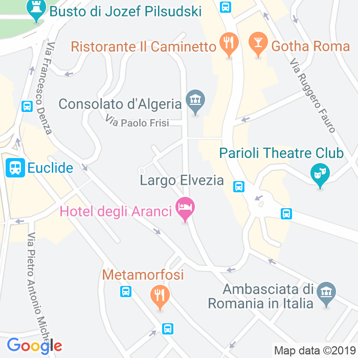 CAP di Largo Elvezia a Roma