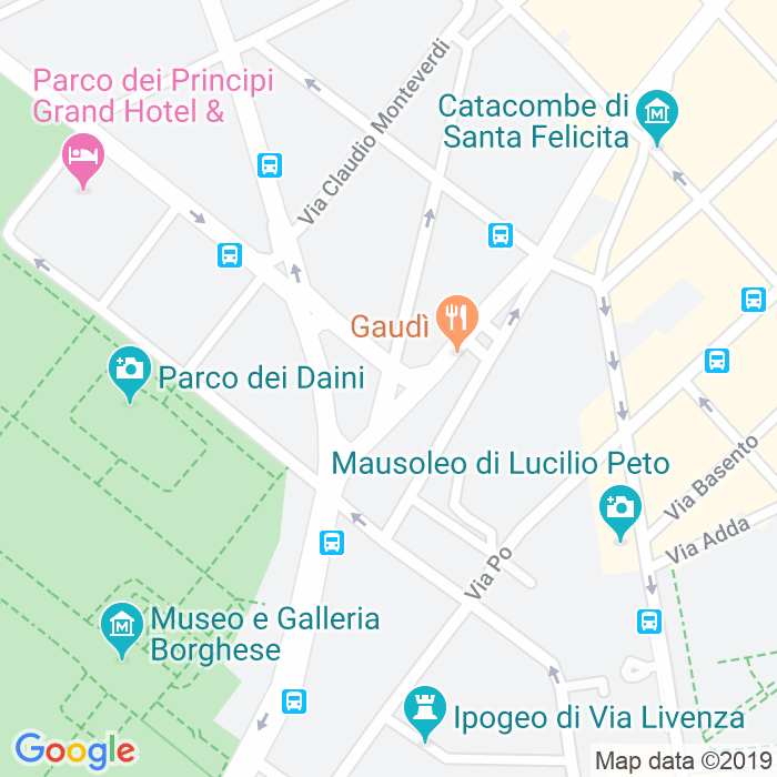 CAP di Largo Giuseppe Tartini a Roma