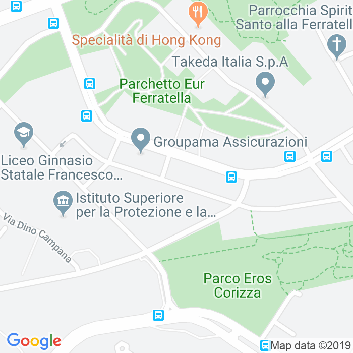 CAP di Largo Giuseppe Ungaretti a Roma
