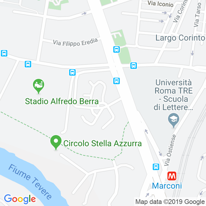 CAP di Largo Giuseppe Veratti a Roma