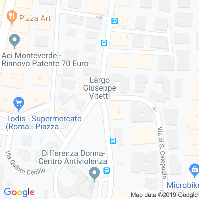 CAP di Largo Giuseppe Vitetti a Roma