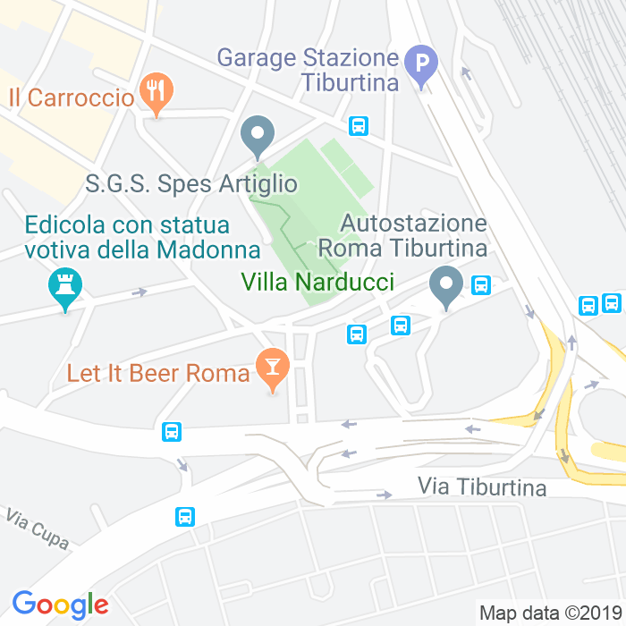 CAP di Largo Guido Mazzoni a Roma