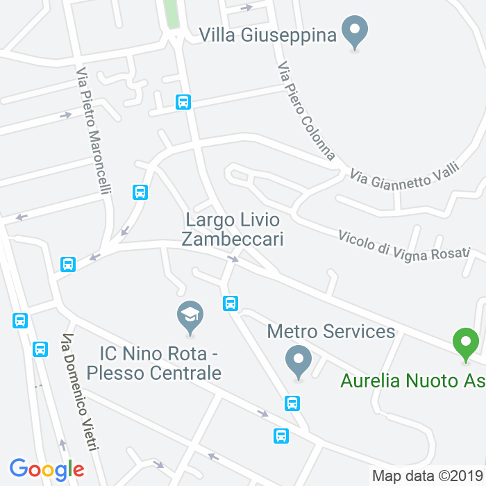 CAP di Largo Livio Zambeccari a Roma