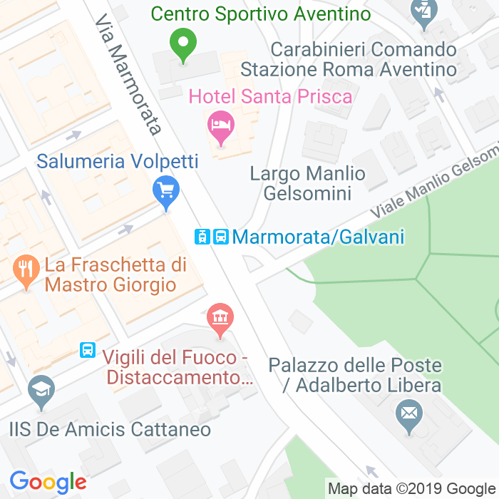 CAP di Largo Manlio Gelsomini a Roma
