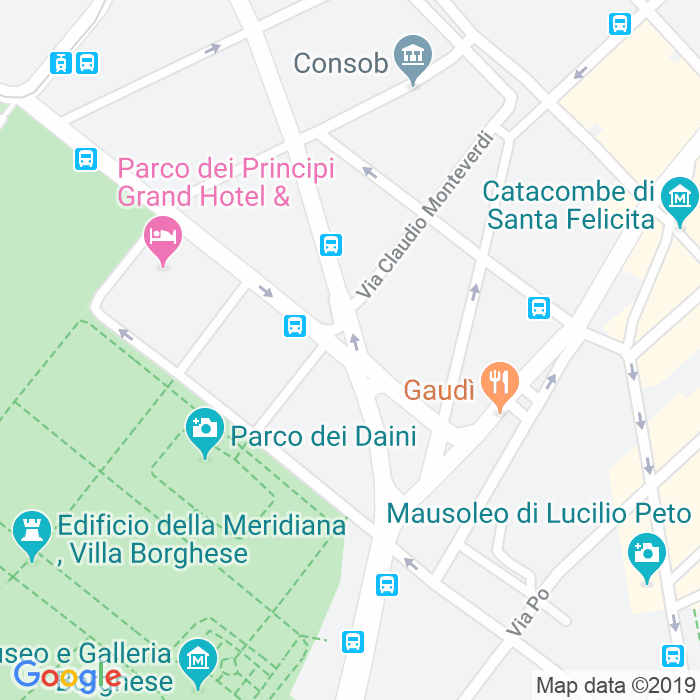 CAP di Largo Nicola Spinelli a Roma