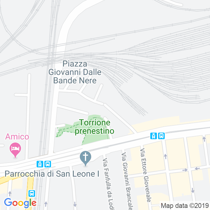 CAP di Largo Nicolo'De'Lapi a Roma