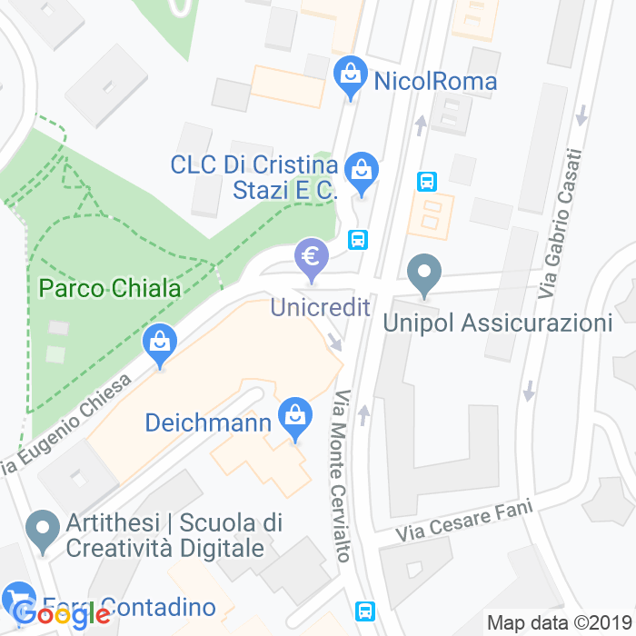 CAP di Largo Renato Angiolillo a Roma