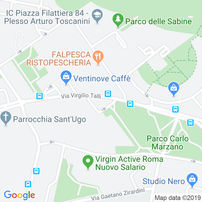 CAP di Largo Rina Morelli a Roma