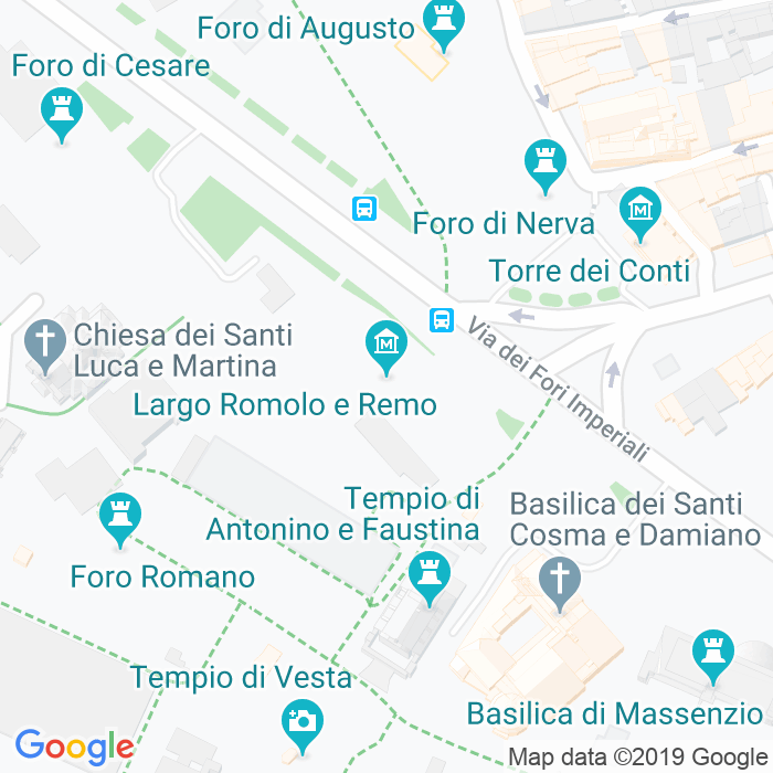 CAP di Largo Romolo E Remo a Roma