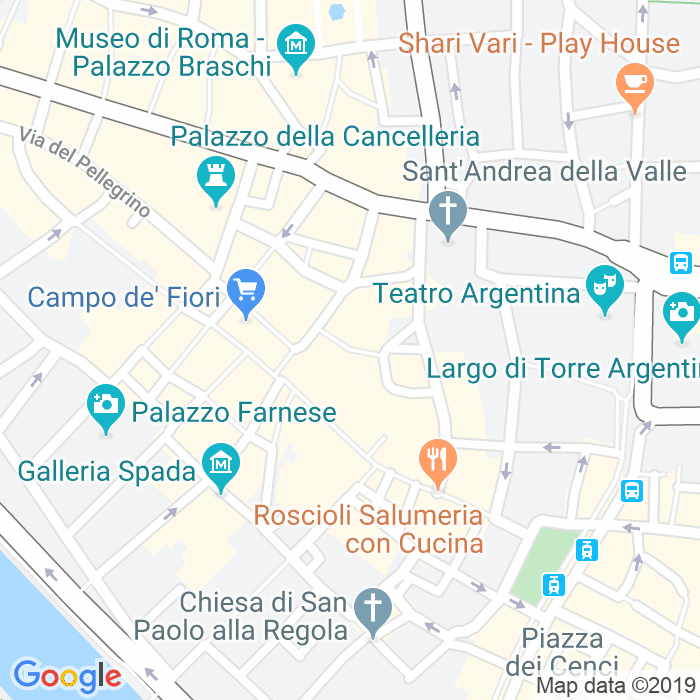 CAP di Passetto Del Biscione a Roma