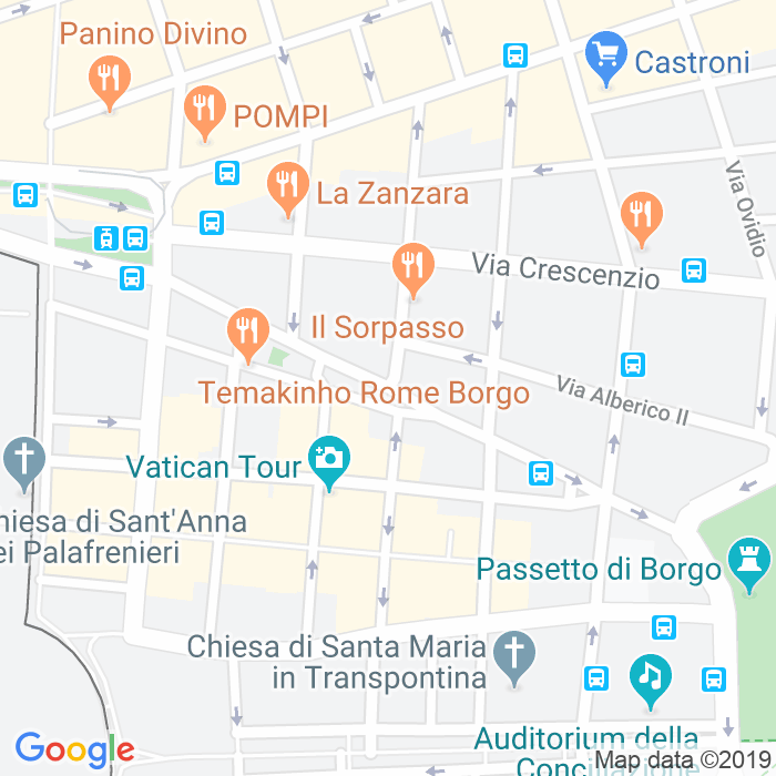 CAP di Piazza Americo Capponi a Roma