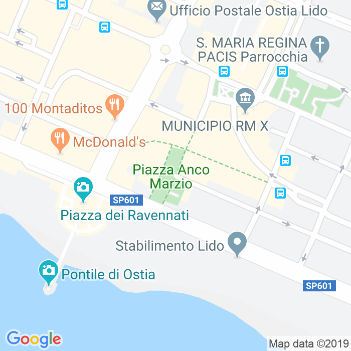 CAP di Piazza Anco Marzio a Roma