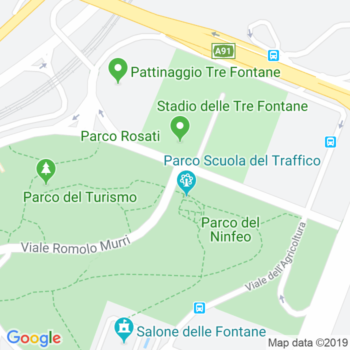 CAP di Piazza Barcellona a Roma