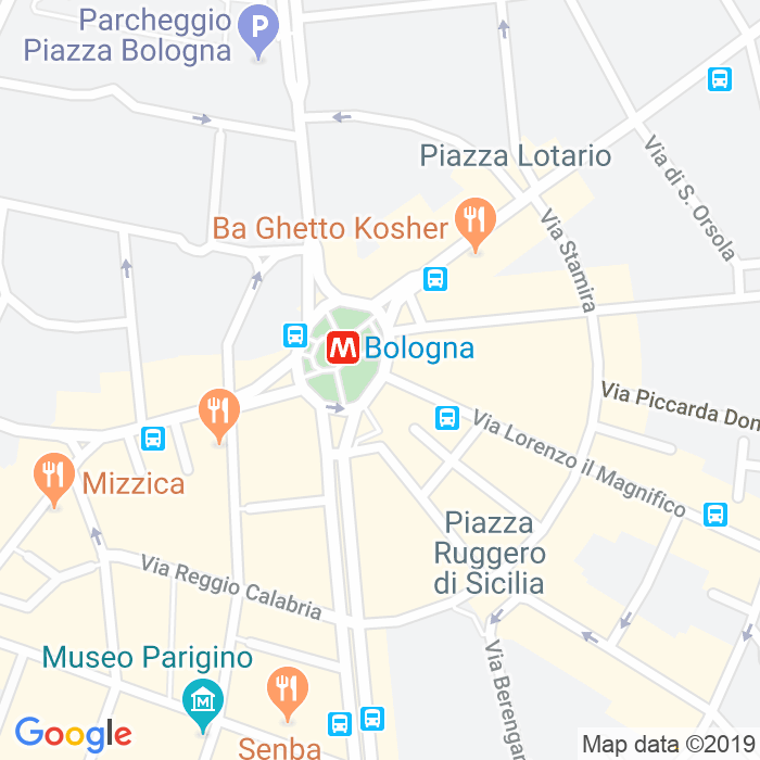 CAP di Piazza Bologna a Roma